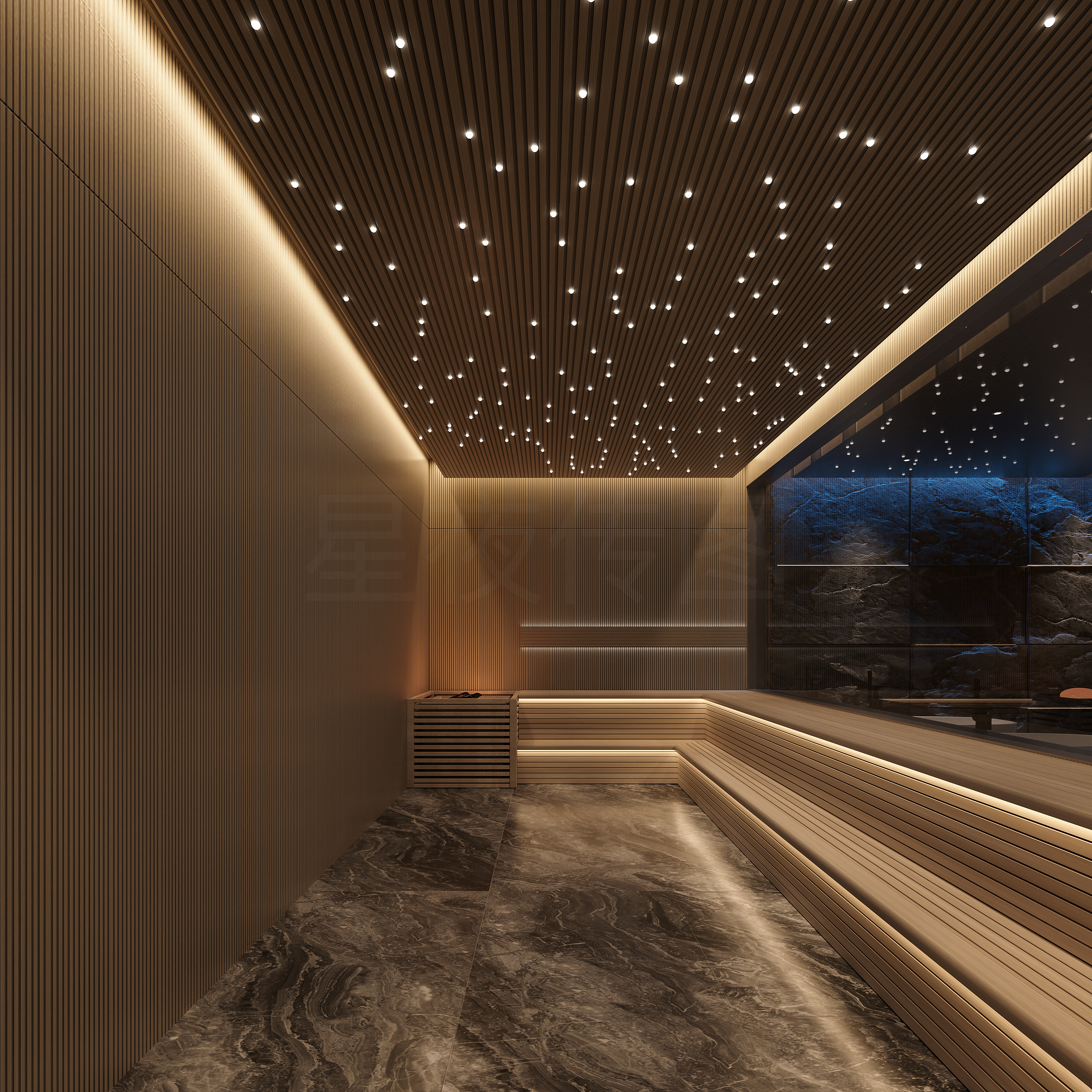 休闲娱乐会所  洗浴 ktv一体的场所-9