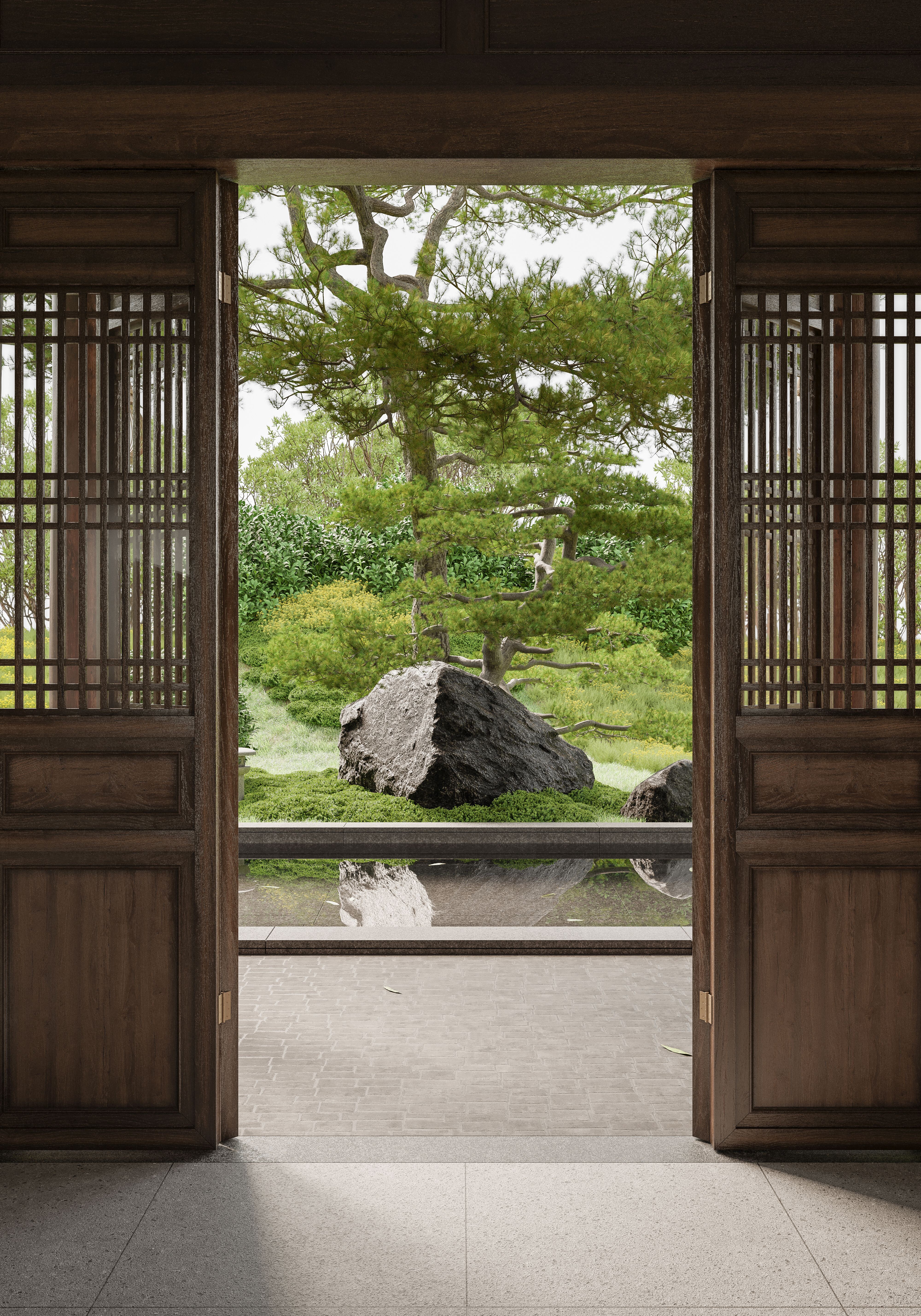 山语墅的 3DMAX 与 CR PS 设计魅力-6