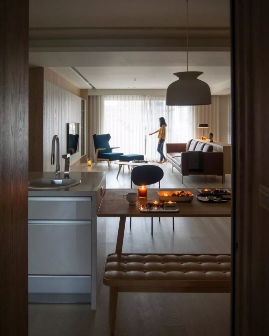 浪漫欧式陶偶搭佐典雅花鸟,新成屋 180 平米诗意家居设计-39