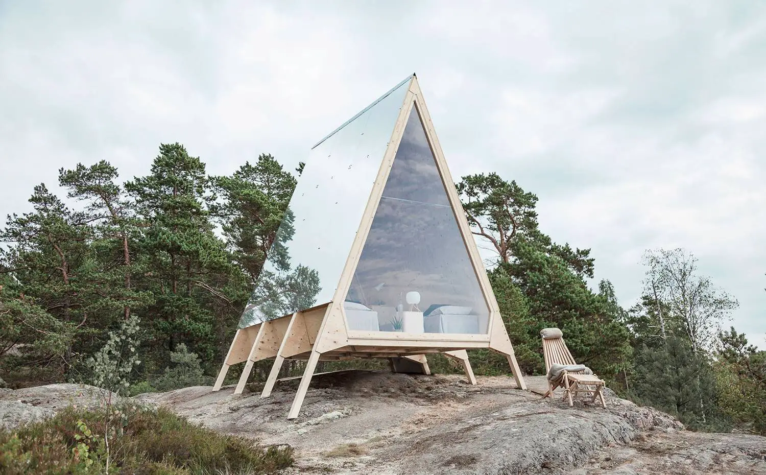 芬兰设计师打造环保生态小屋 Nolla-6