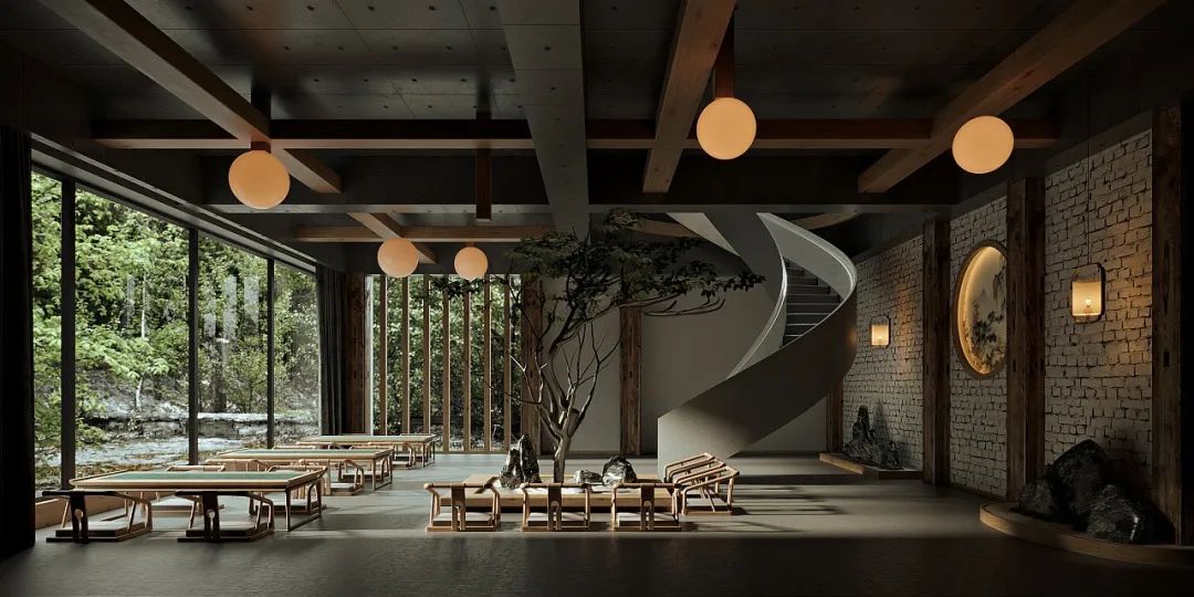 禅意茶室设计-10