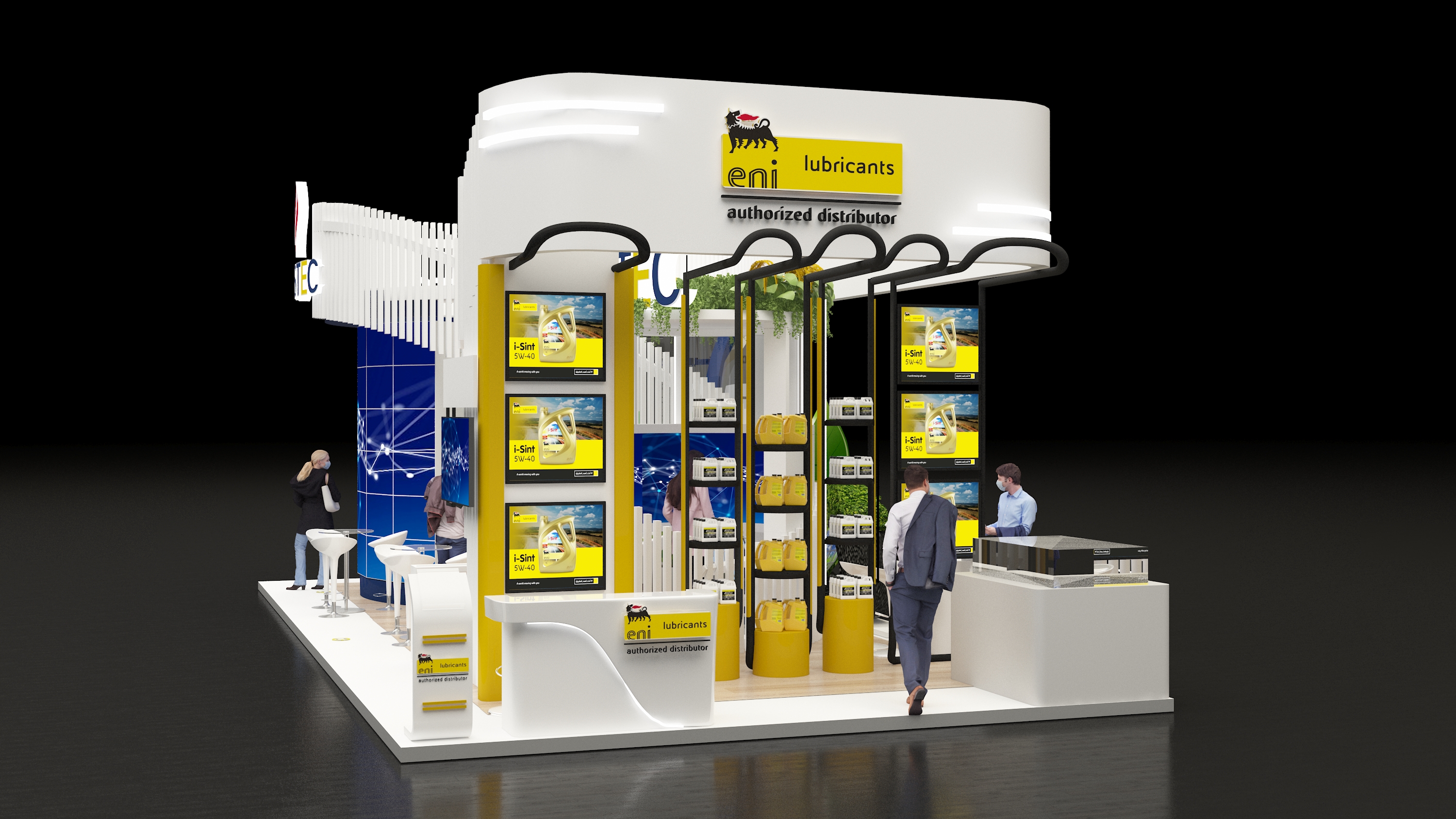 GASTEC 展位设计埃及石油展 2023-26