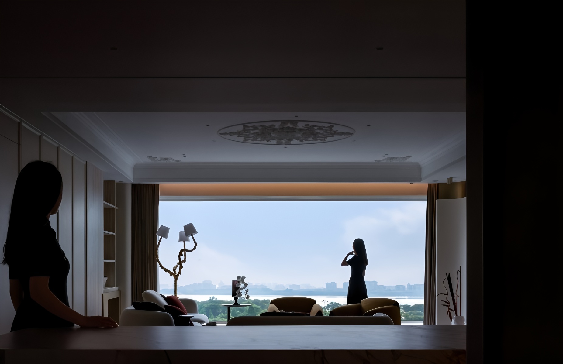 浪漫鎏金,方寸间纳四时湖景丨原想设计-51