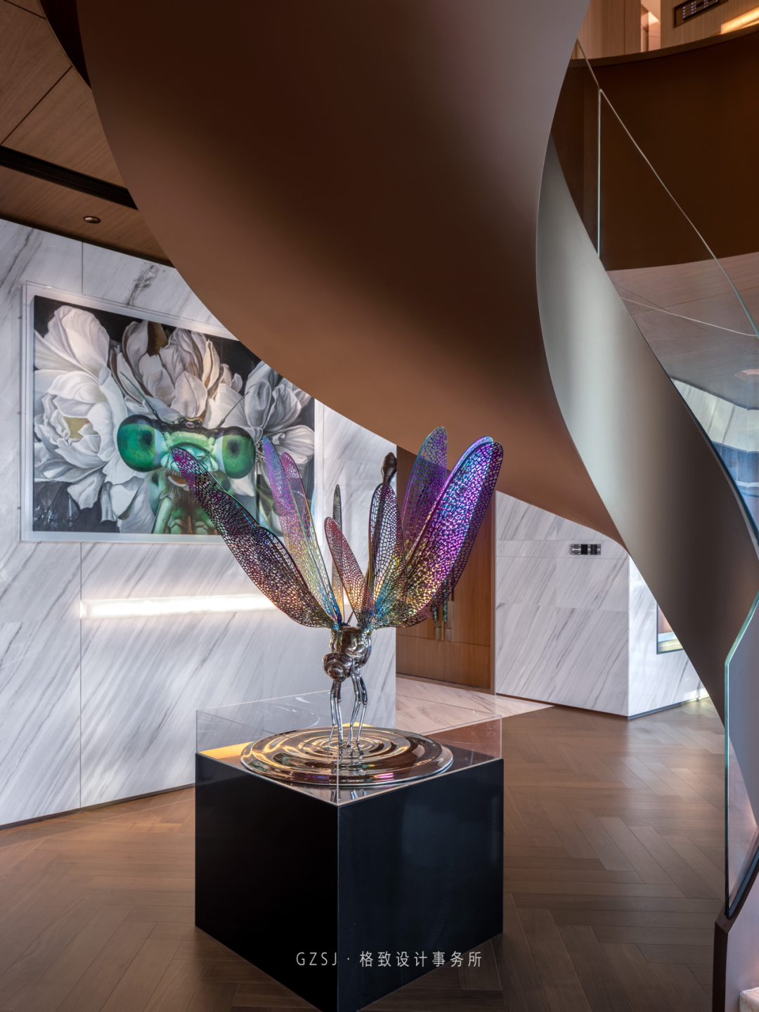 【原创】格致设计出品｜1500㎡意式轻奢空中别墅-64