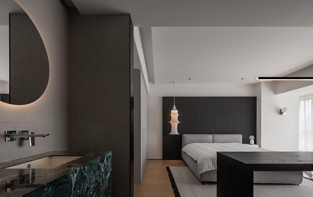 宁波君湾中心228㎡复式楼丨中国宁波丨中赫空间建筑设计-23