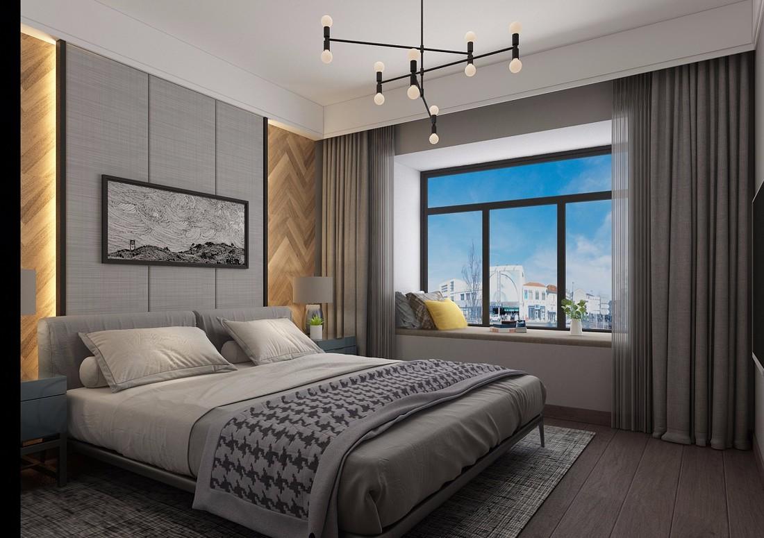 济南万泰装饰万达文旅城140平装修案例-7