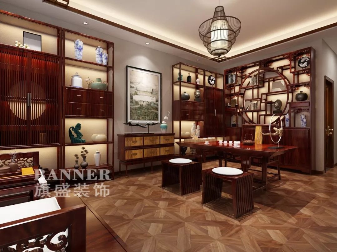 天字一号 240㎡新中式雅居，方寸间尽显东方美学-25