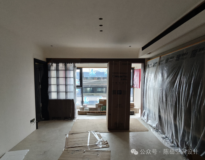 项目实拍 | 中州锦城湖岸中古风安装阶段把控-16