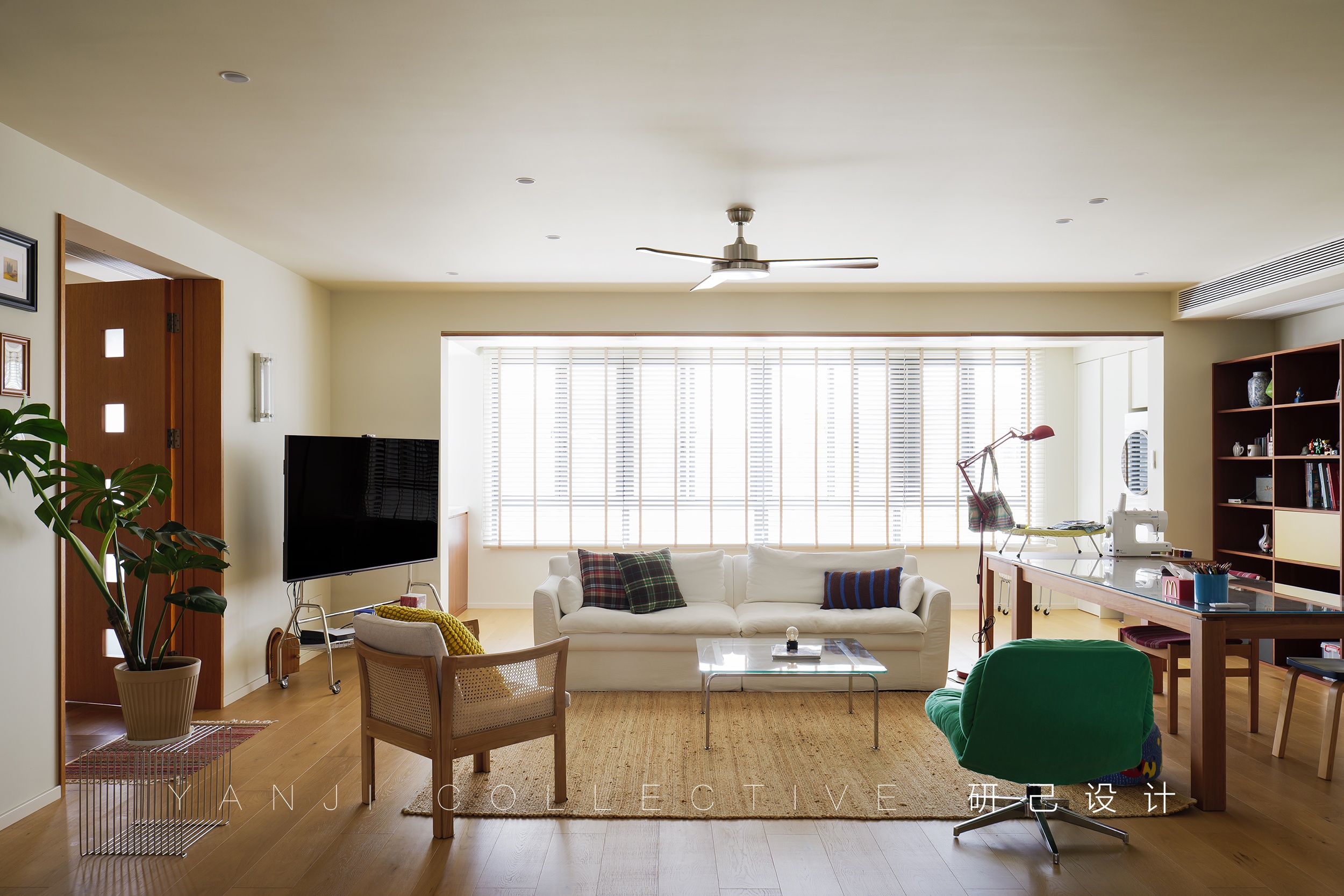 150㎡柚木色的中古家丨中国芜湖丨研己设计-2