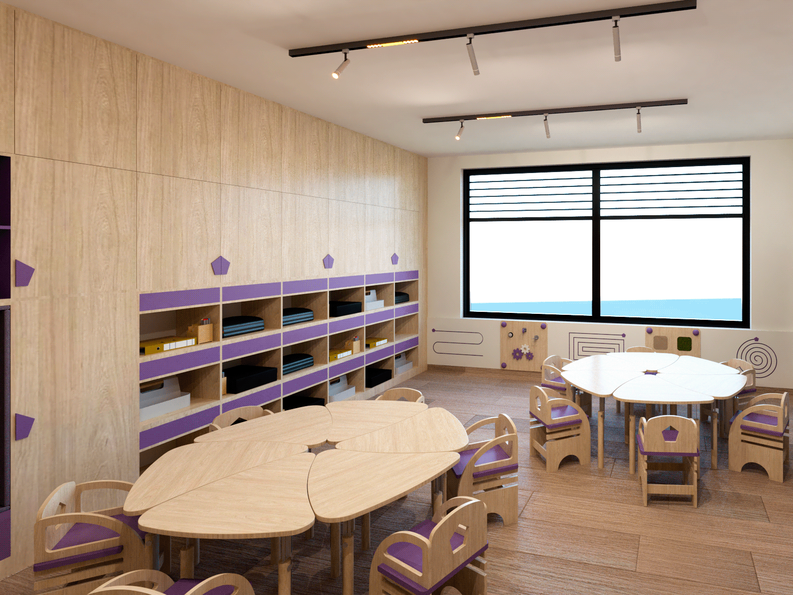 SUPER BABIES GYM室内设计项目-31