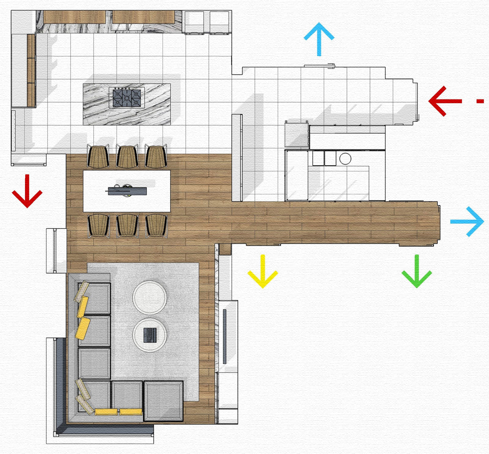 Portfolio. Interiors. Architecture of buildings.-78