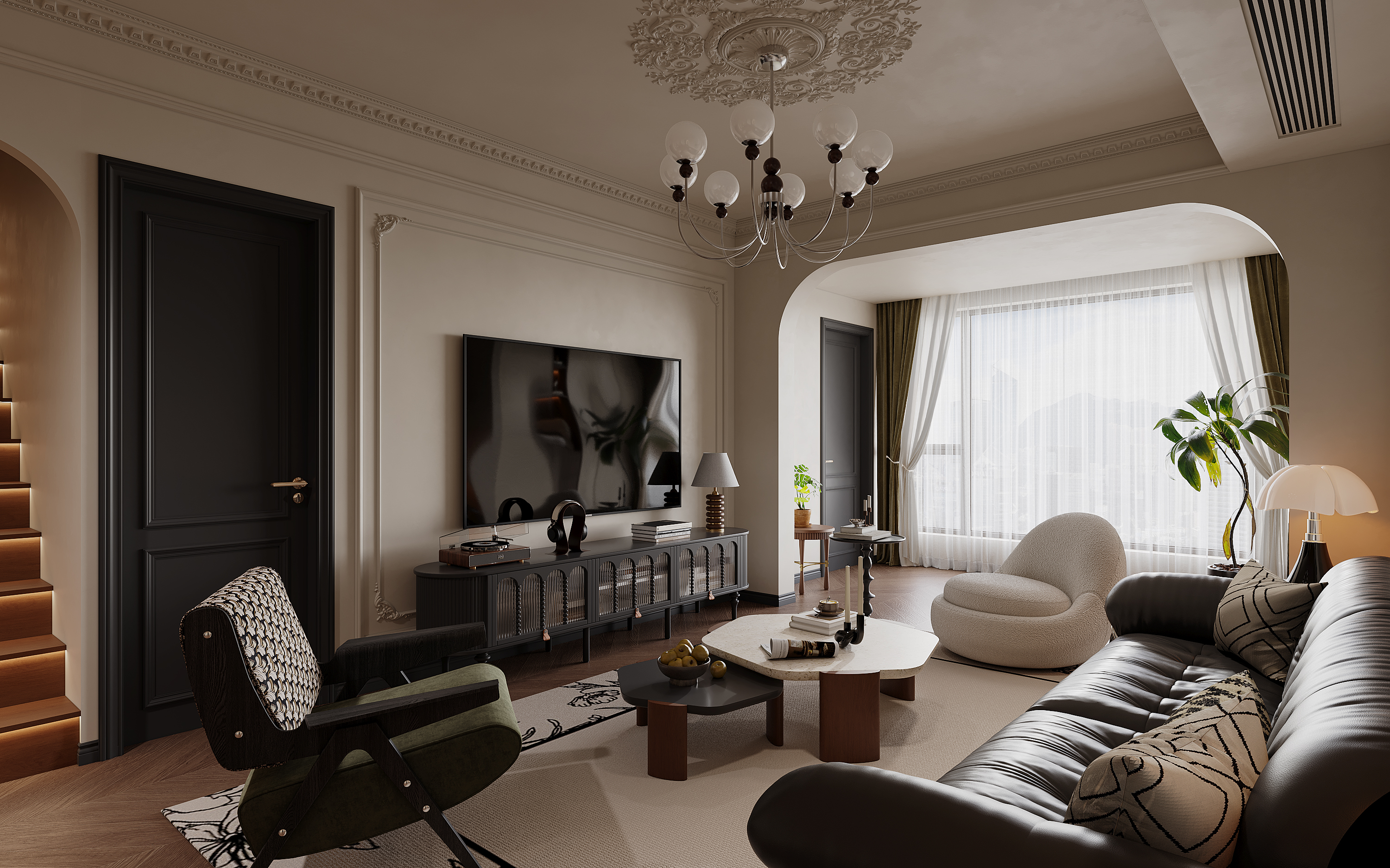 近期渲染｜法式复古-2