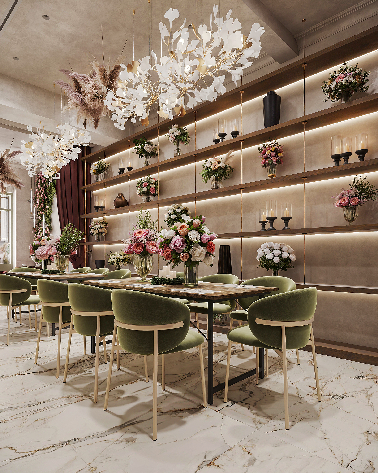 伦敦花店与女性空间丨英国伦敦丨Bodes studio-12