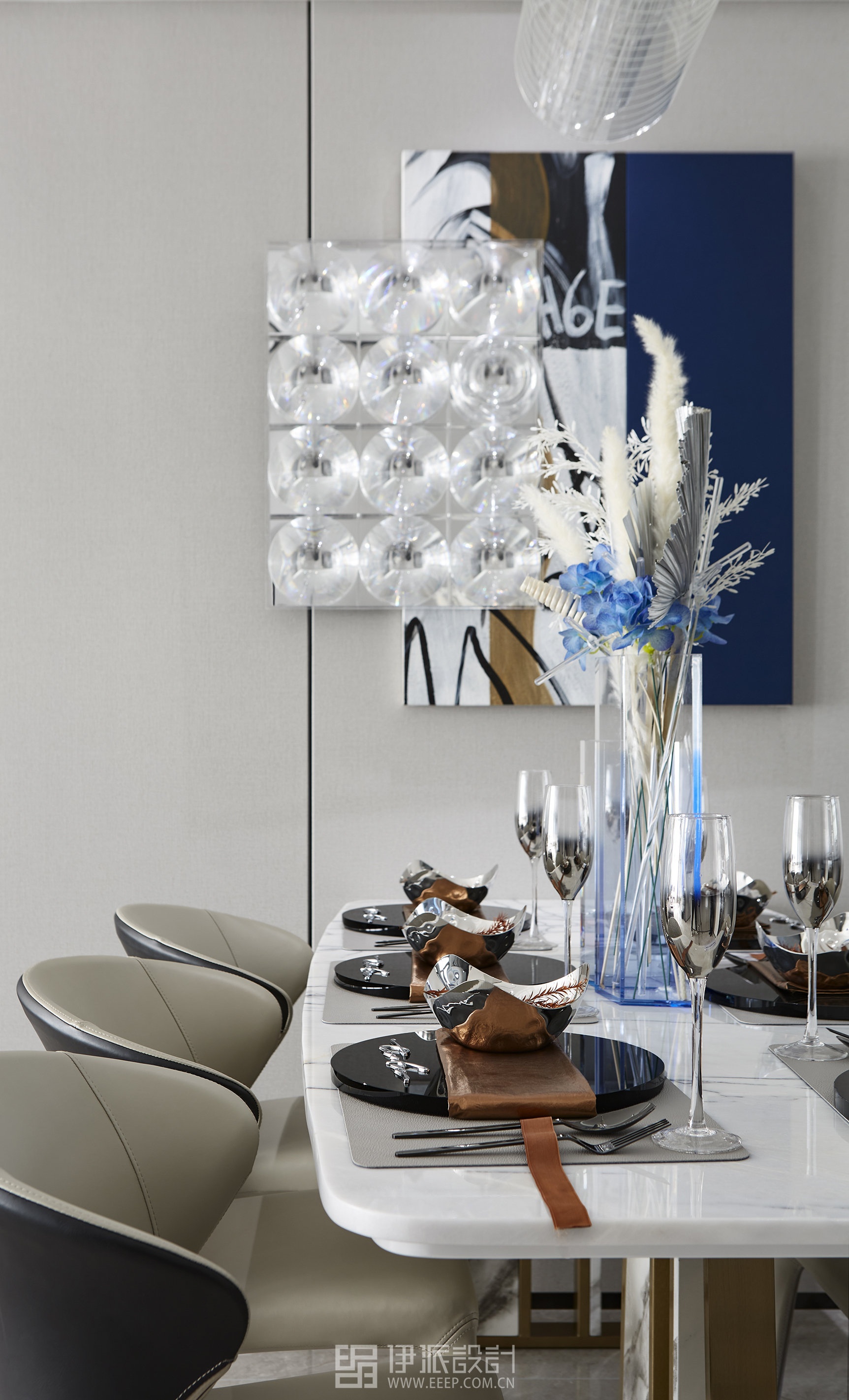 “青岛 TOP5 房企”云玺城样板房软装丨中国青岛丨深圳市伊派室内设计有限公司-36