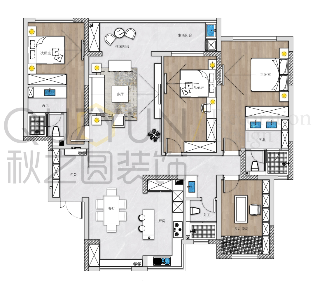 常州格拉美西复式公寓设计方案解读-117