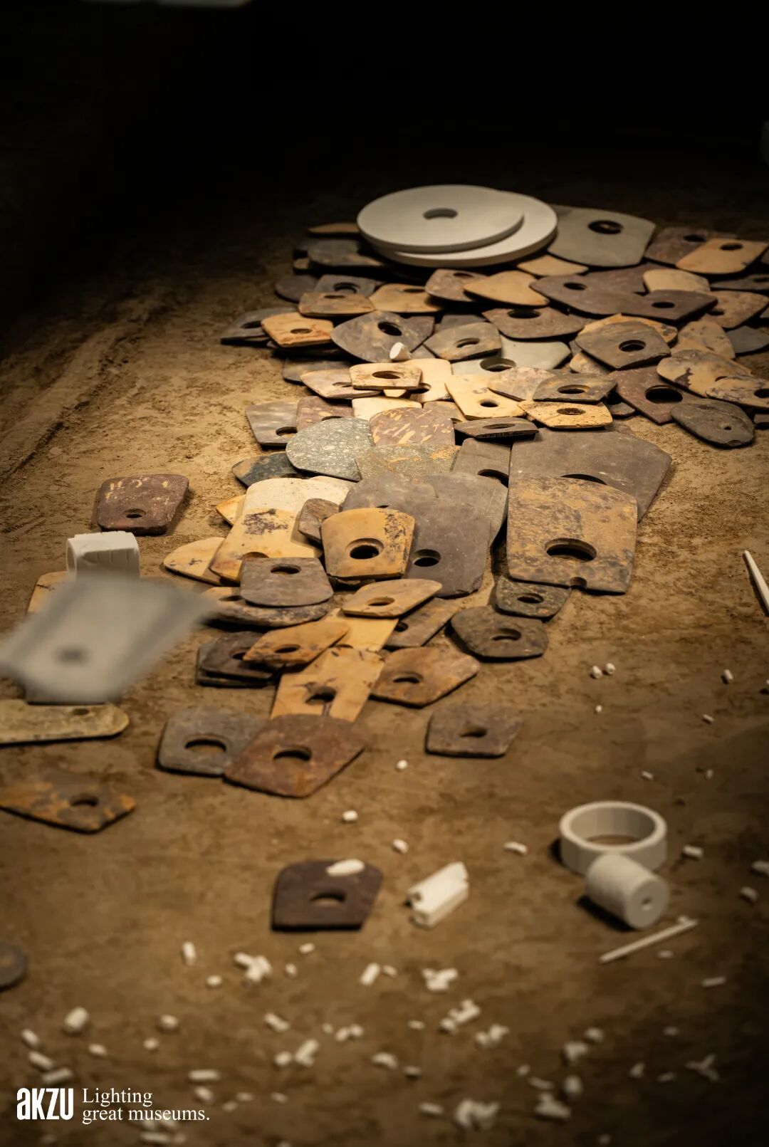 玉架山考古博物馆基本陈列|埃克苏博物馆照明项目-50