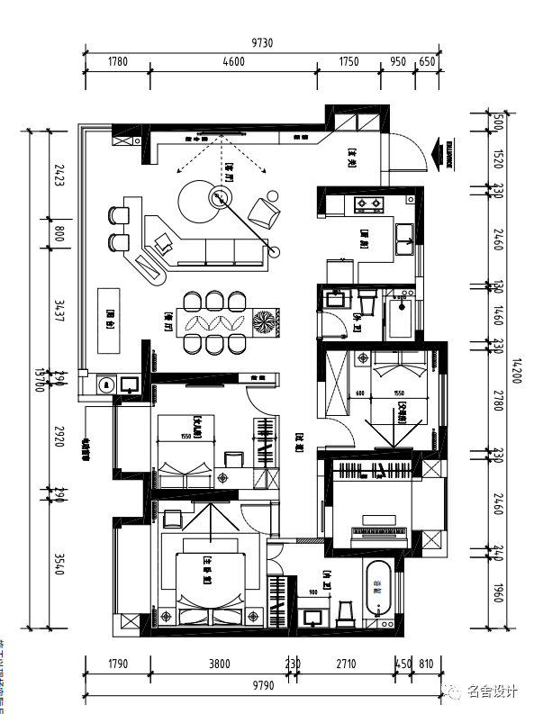 宜兴超宽客餐厅设计丨名舍设计-10