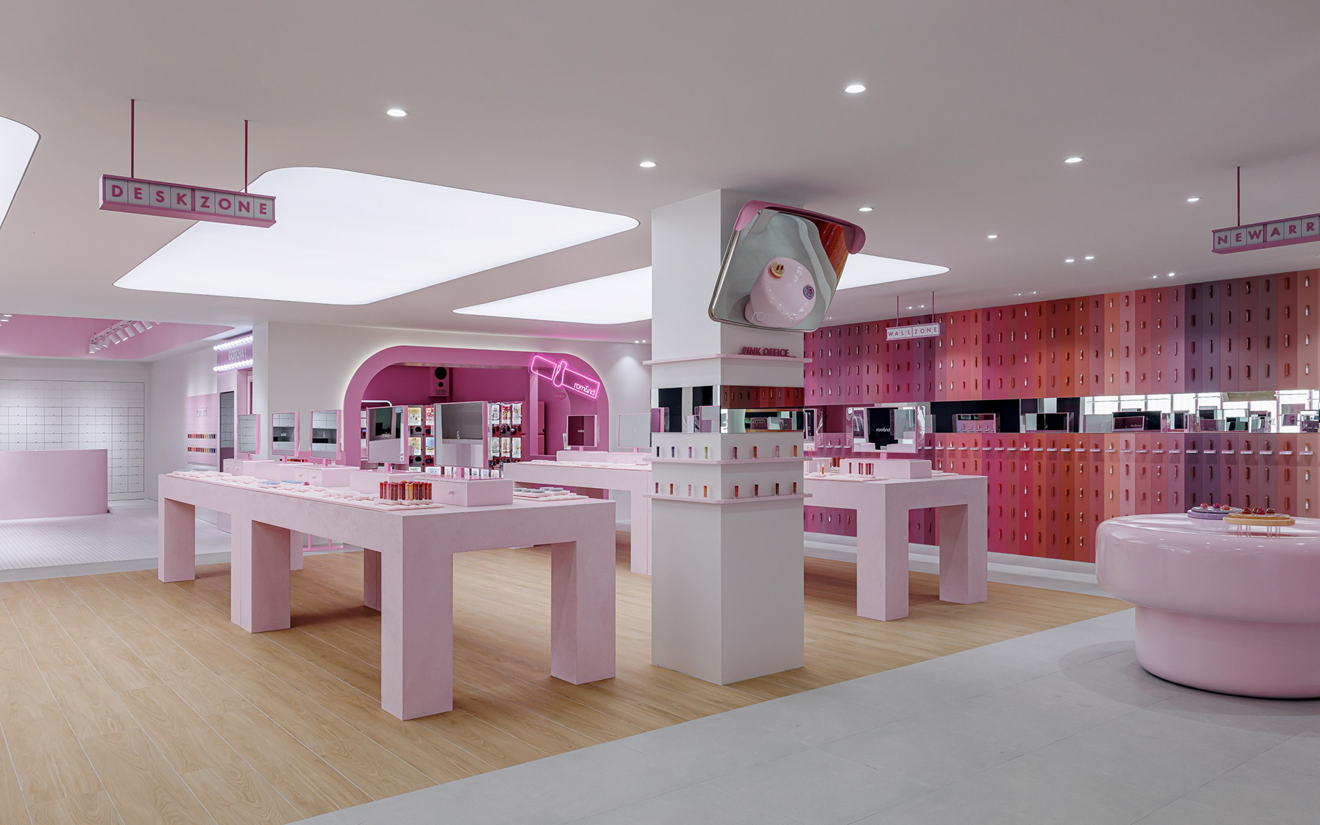Rom&nd Flagship Store, Pink Office in Seongsu-7