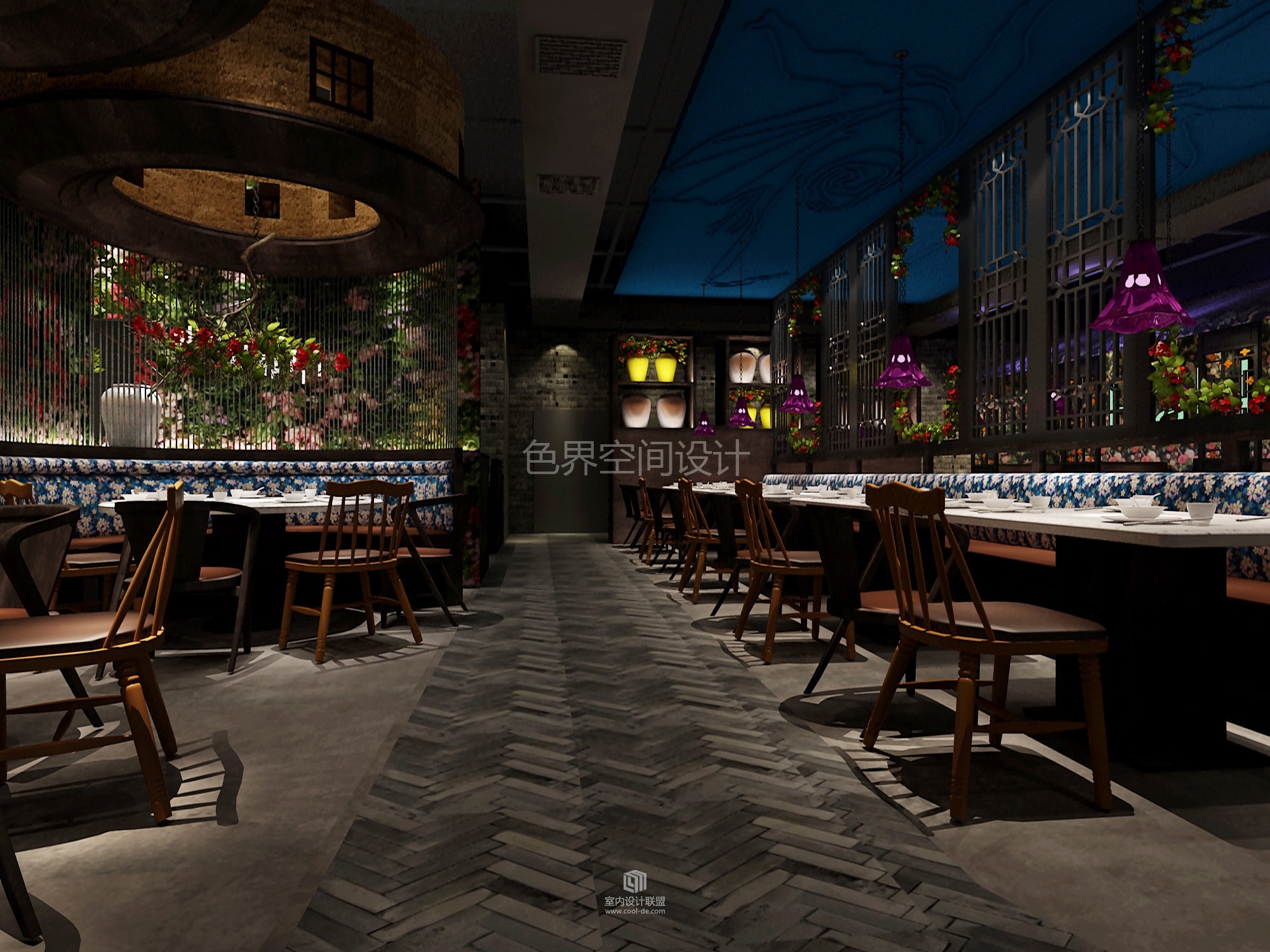 惠州客二代印象汇店餐厅设计--色界空间设计-10