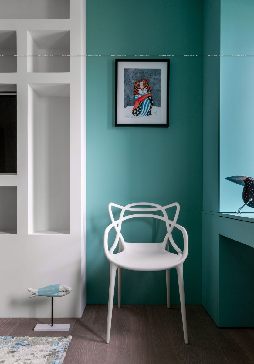 公寓室内设计“受蒙德里安启发”-92