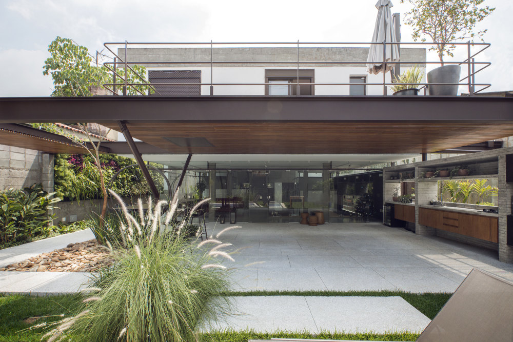 巴西 70 年代风格住宅翻新-16