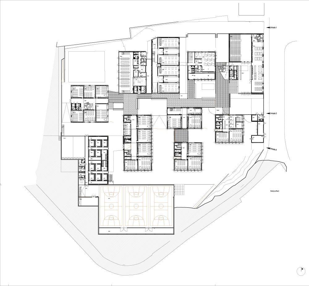 葡萄牙 Santa Maria 中学扩建-6