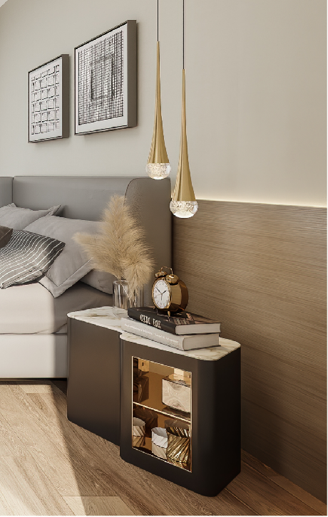 紫薇西棠 · 现代简约的温暖之家丨中国西安丨西安.大小空间设计-22