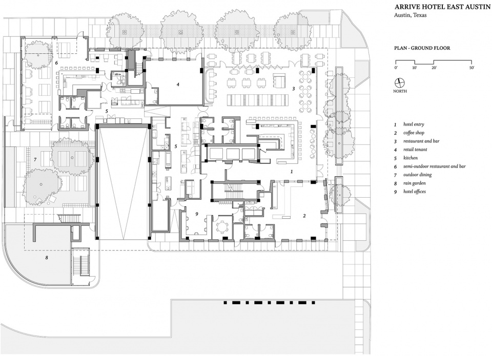 奥斯汀 ARRIVE 酒店丨美国奥斯汀丨Baldridge Architects-52