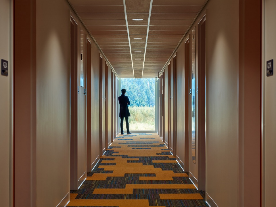 加拿大 UBC Okanagan 大学糖果色被动式宿舍-43