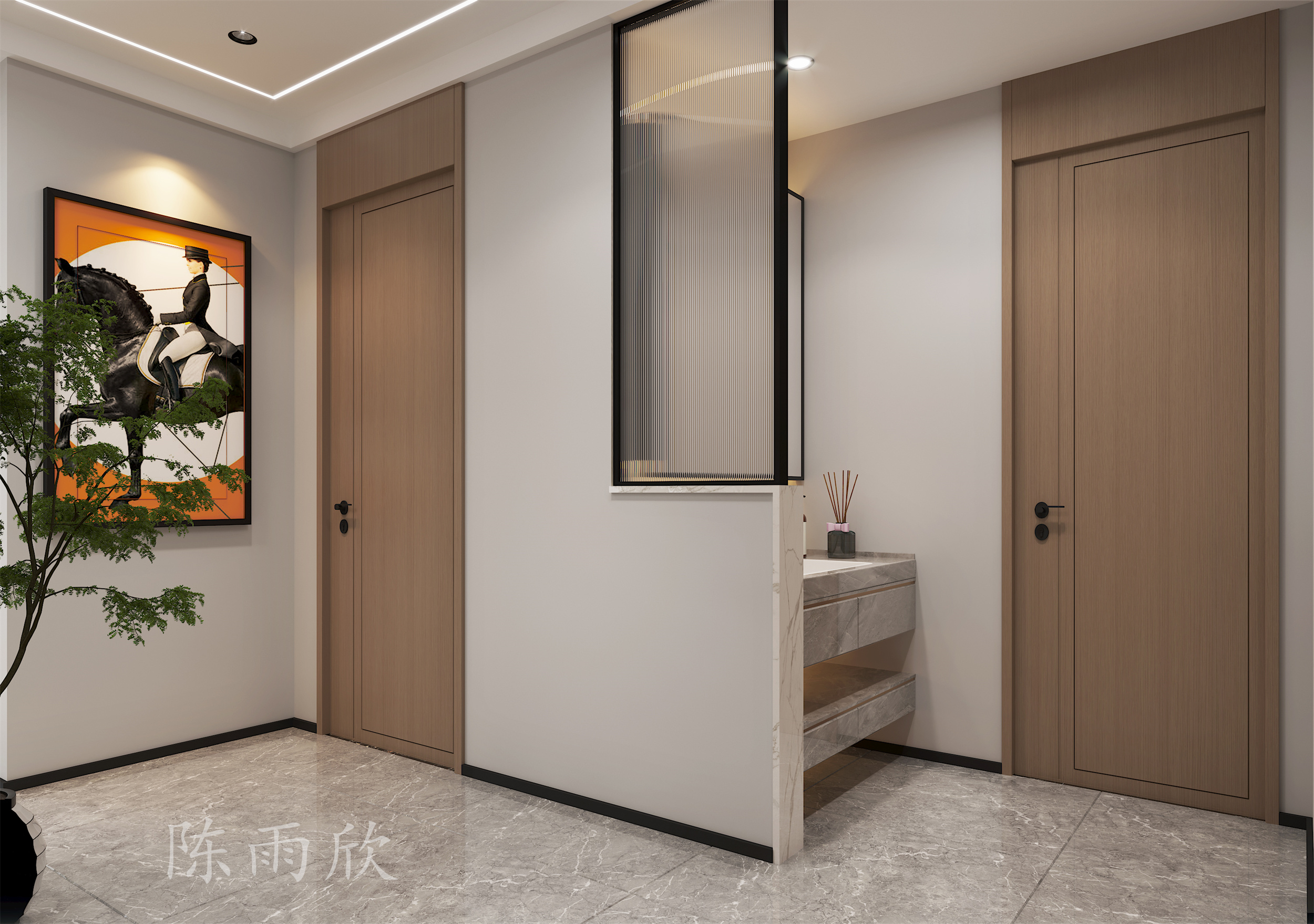 现代时尚大方的居家空间设计-8