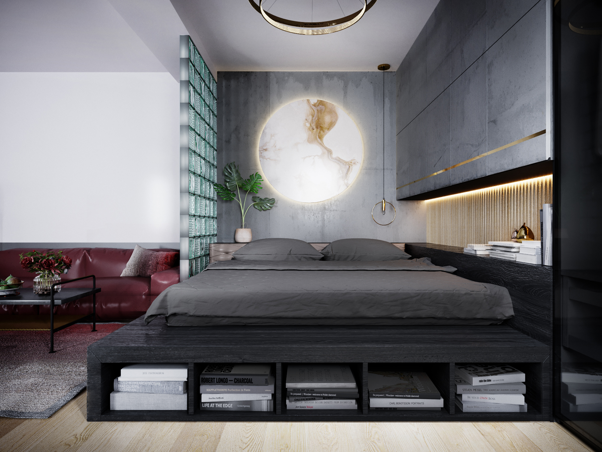 Modern Living-BedRoom-2