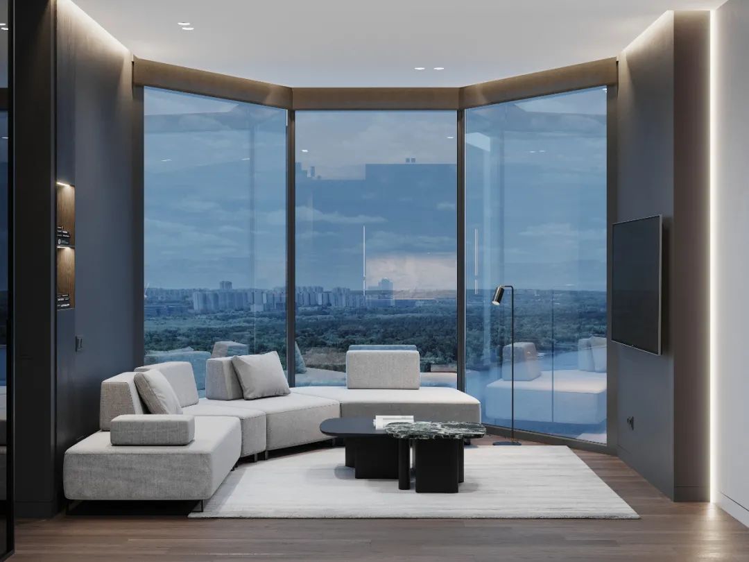 超大落地窗，全开放起居空间，这样的一居室，真的爱了！-6