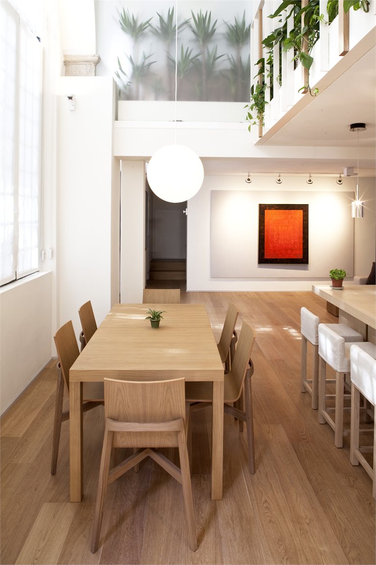 豪华别墅 现代风格米兰T House全开放式SOHO住宅-13