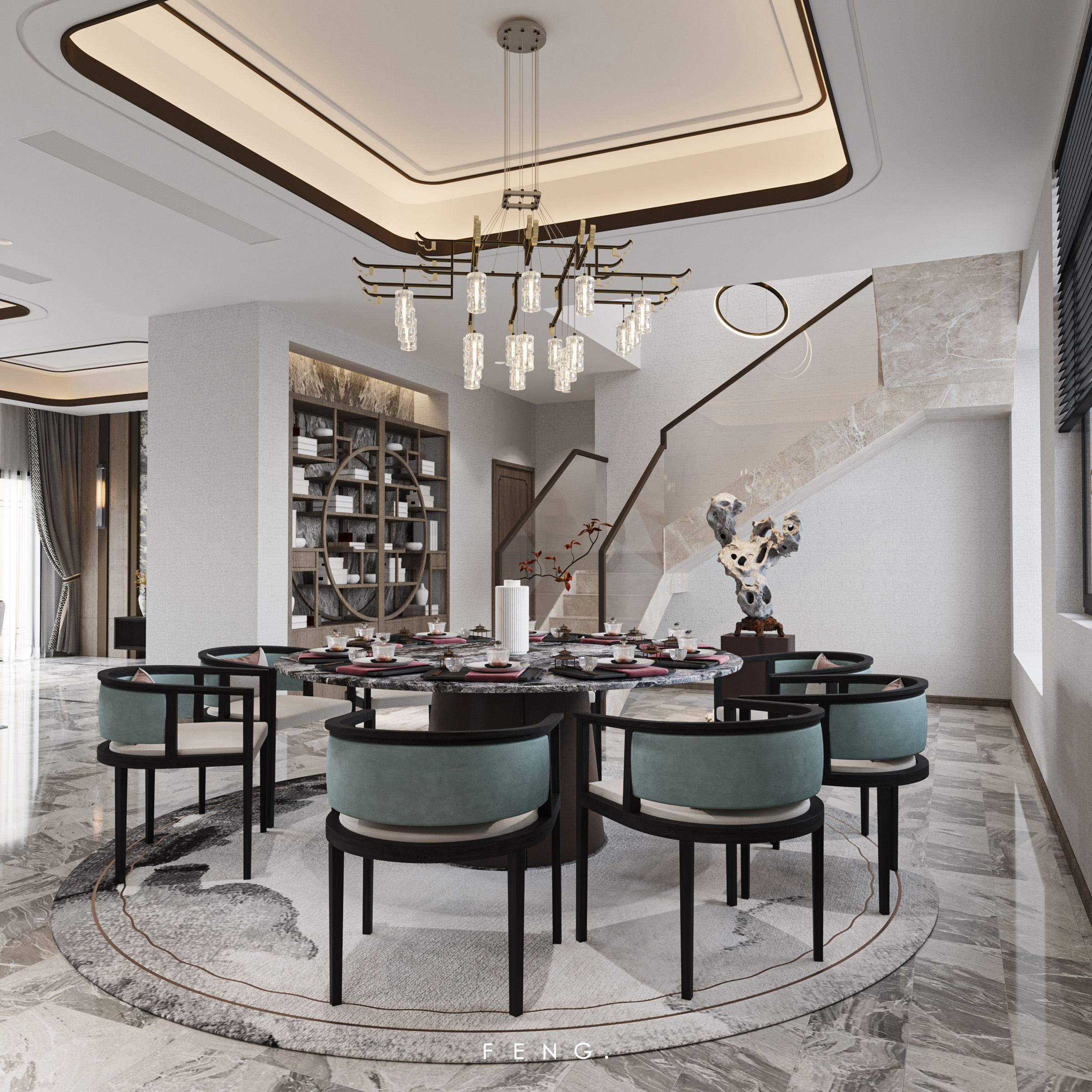 锋·236㎡海畔山上叠样板房丨中国珠海-12