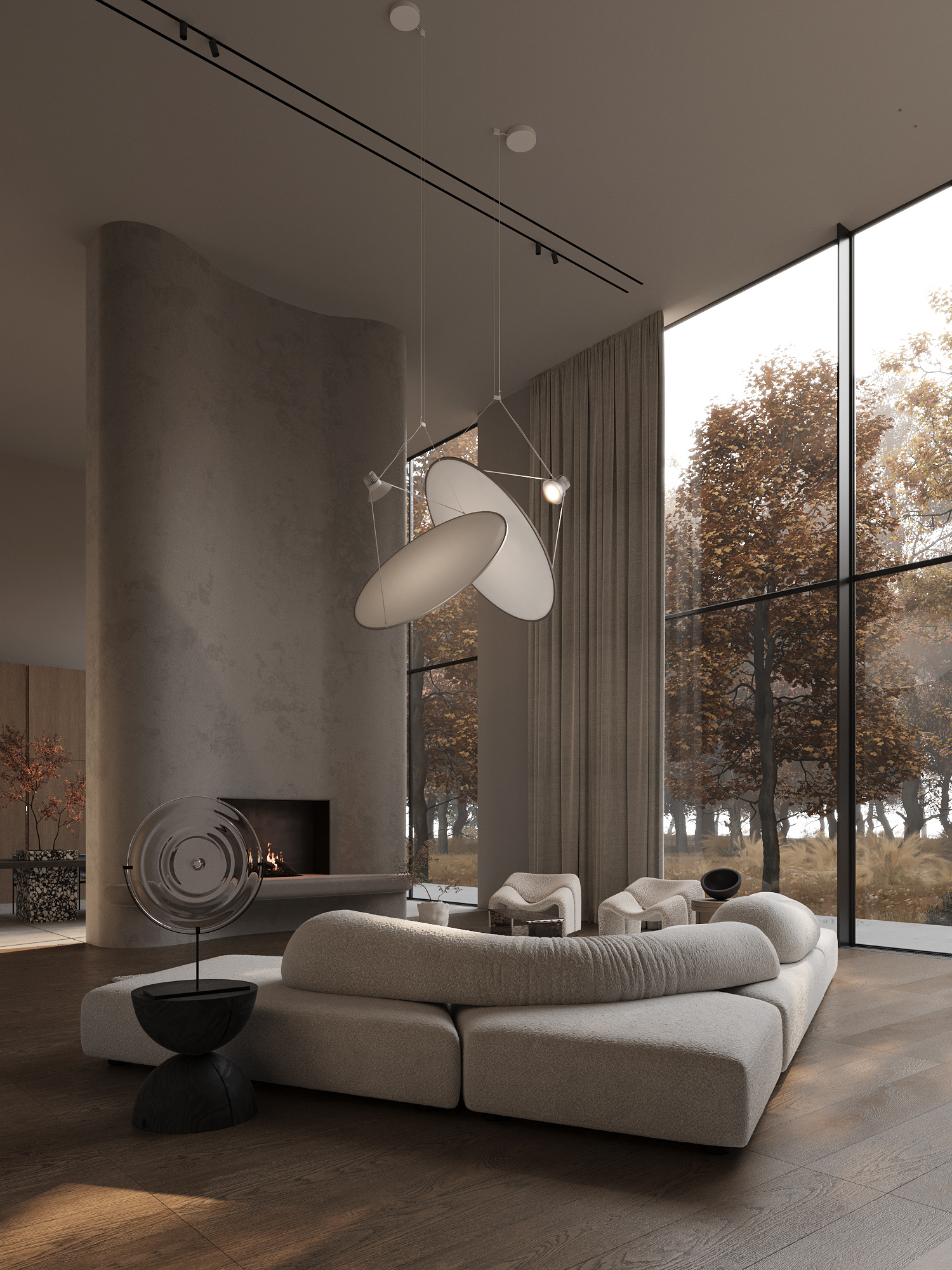 "AUTUMN SCENERY" LIVING ROOM-5