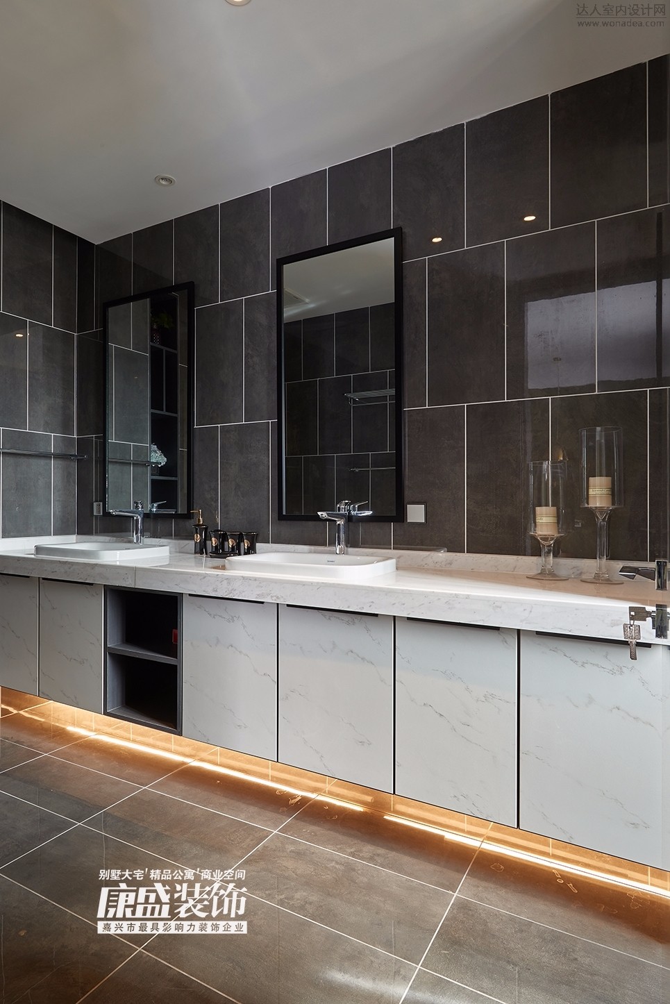 浙江嘉兴240㎡宝石公馆大平层  嘉兴康盛装饰-26