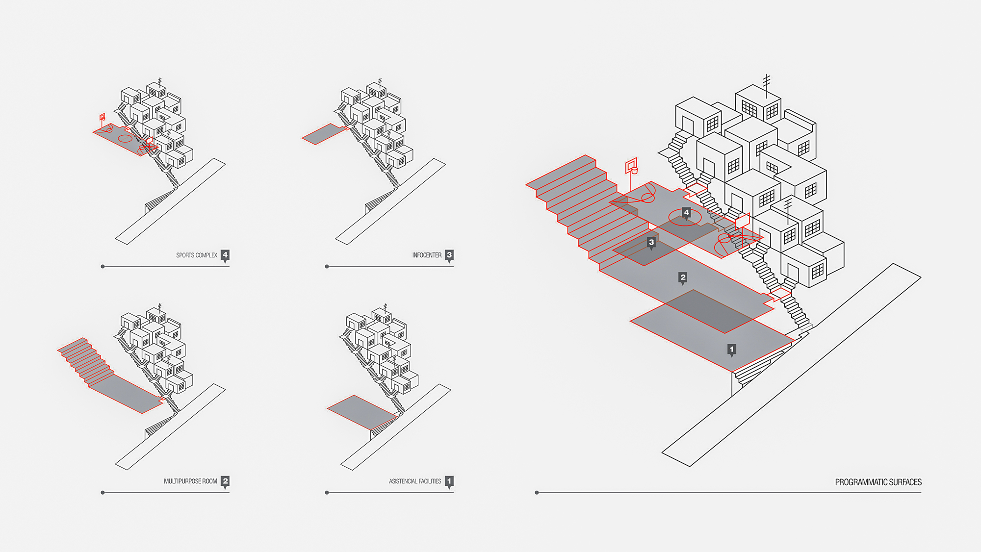 Multiprogram Ship, Vertical System of Sports and Cultural Platforms / Alejandro Haiek / LAB PRO FAB-36