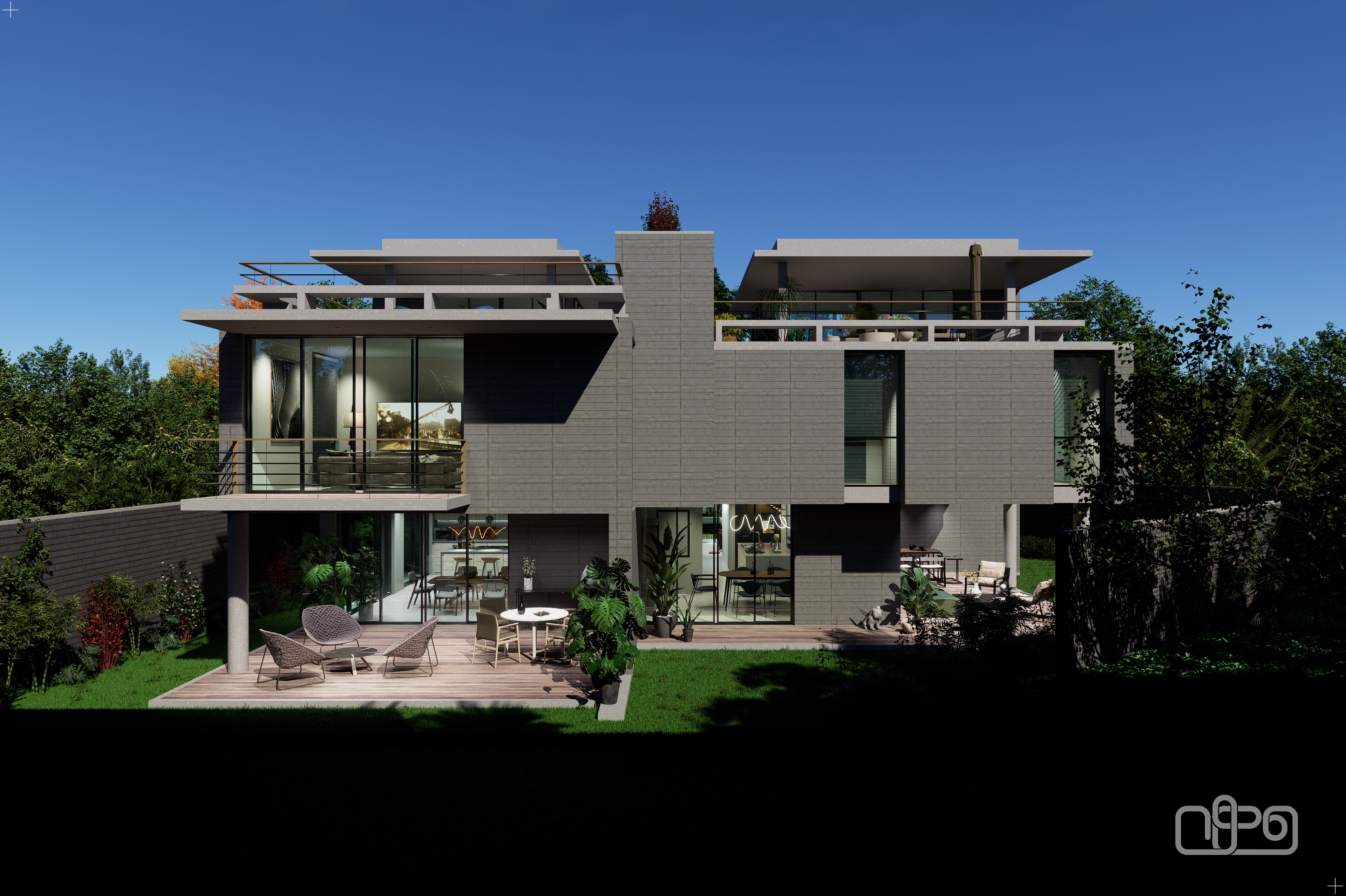 Anteproyecto de Vivienda Bi-familiar - La Boyera-32