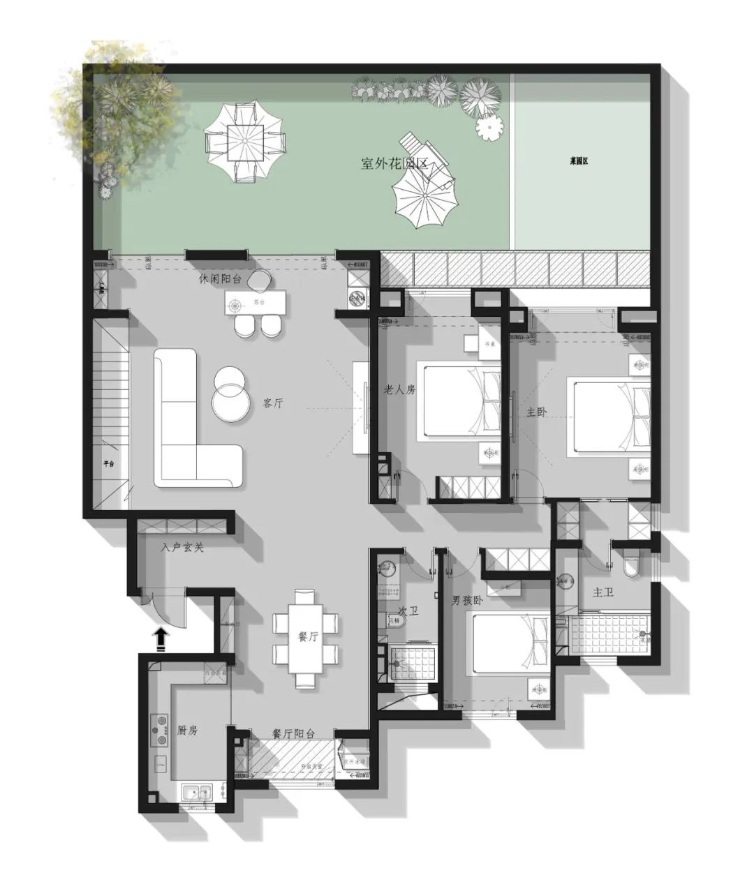 逸境 · 陕西现代风格别墅设计丨中国陕西丨逸境精造-20