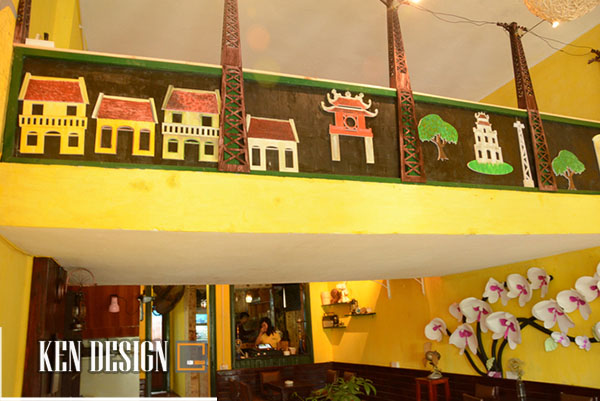 设计位于还剑湖边的小型咖啡馆丨越南河内-20