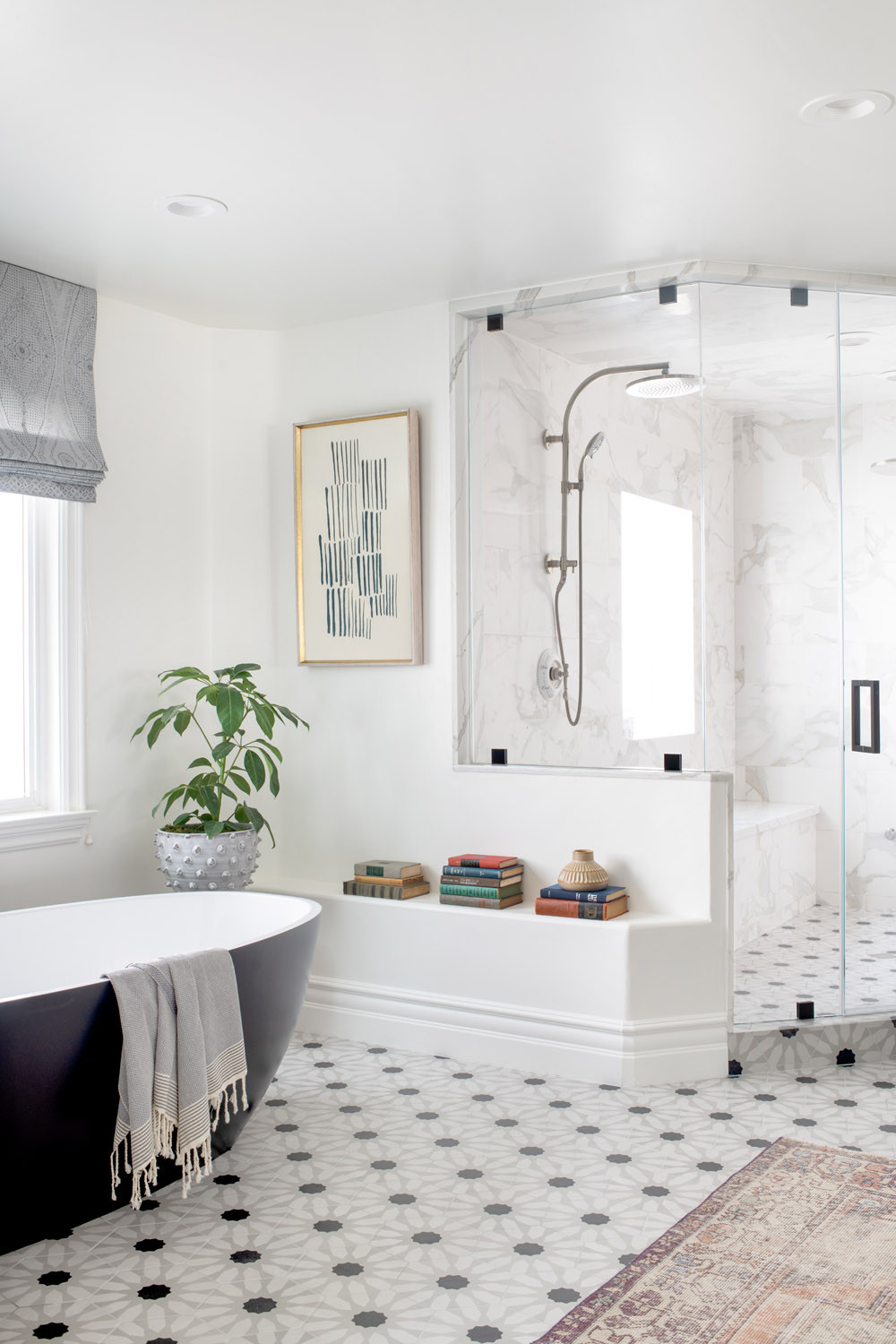 从米色到明亮的地中海风格住宅-16