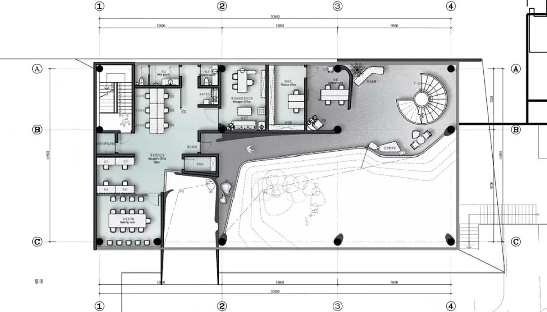 银川中梁印营销中心 | 宇宙星辰下的刚柔并济空间-48