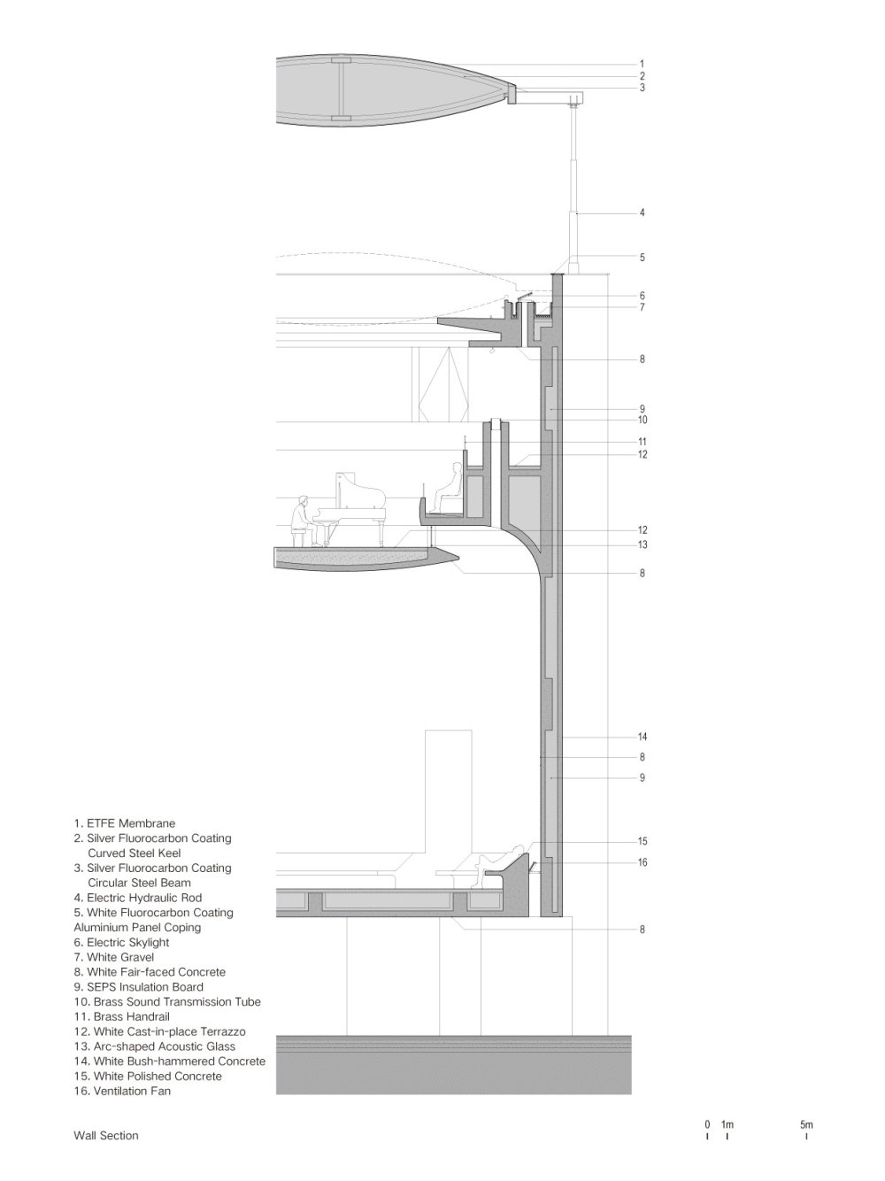 降落在阿那亚广场上精密音乐盒子的混凝土礼堂设计丨中国秦皇岛丨直向建筑-39