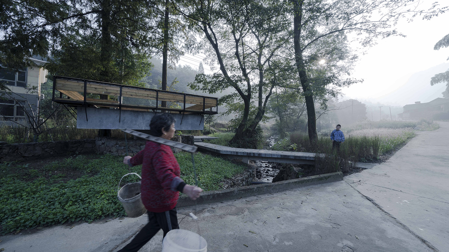 牛角冲村滨水空间改造丨中国六安丨傅英斌工作室-45