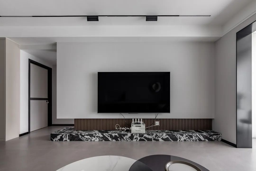 润城第四大道现代简约家居设计丨紫苹果装饰集团-25