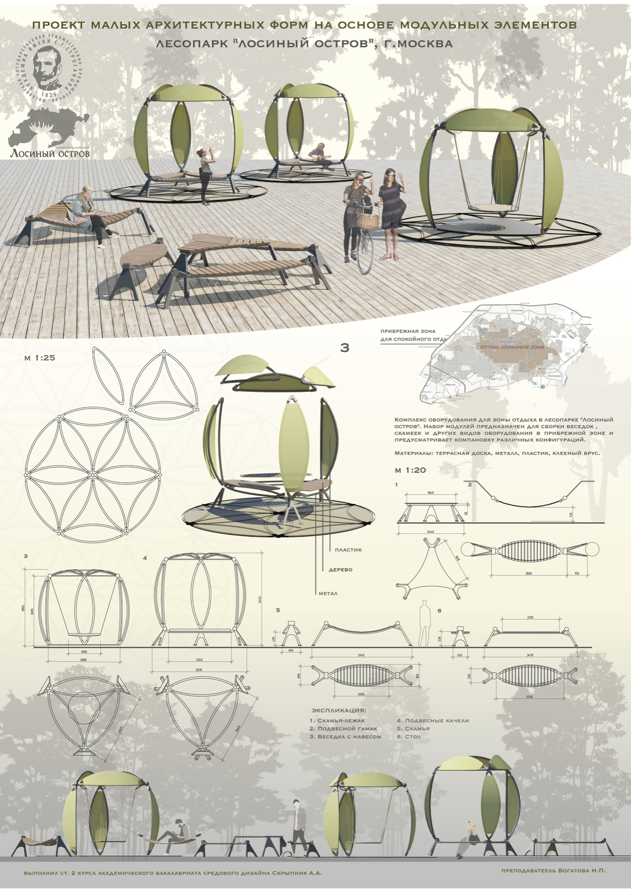 MODULAR EQUIPMENT OF RECREATION ZONES-6