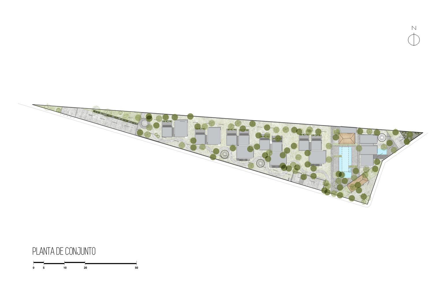 墨西哥雨林中的“Una Vida”有机别墅群-57