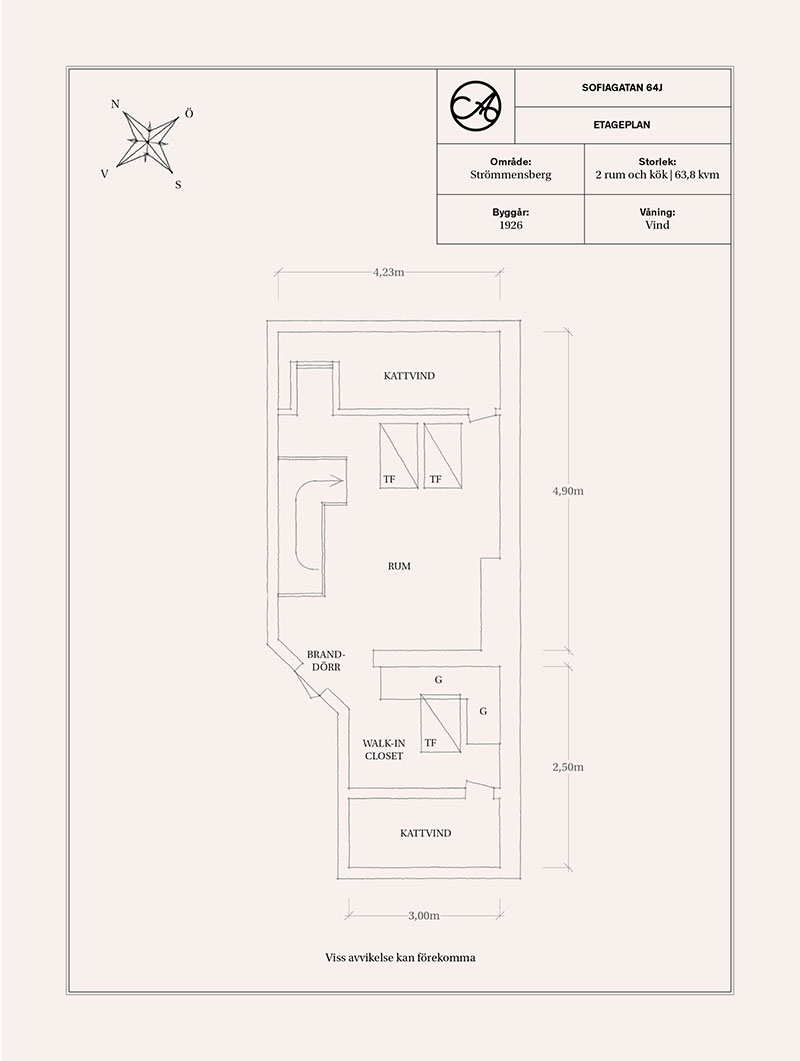 Gothenburg 双层公寓 | 功能分区明确，色彩搭配巧妙-28
