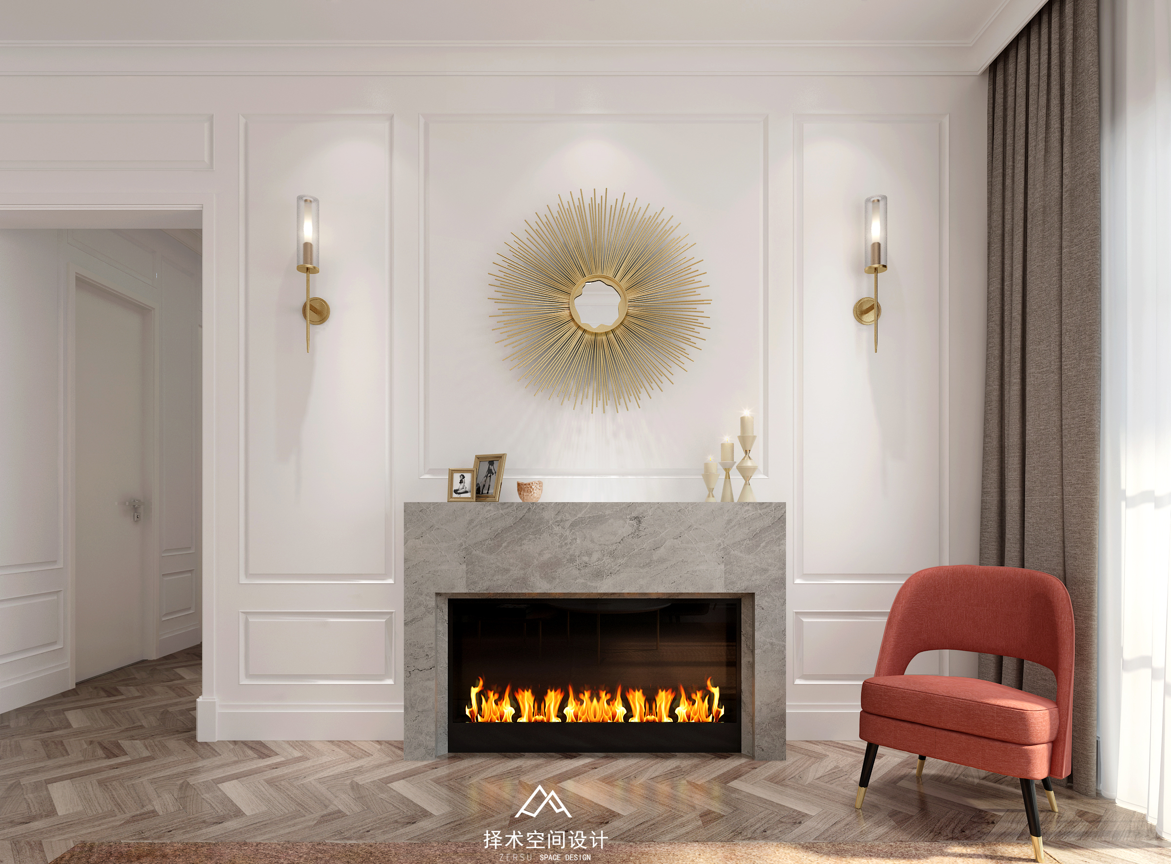 财信时光里｜适合的才是最美的——中小户型简欧风-1