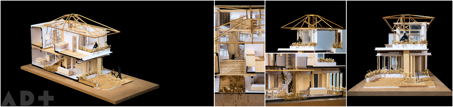 越南热带小院中的“遮阳伞”建筑-82